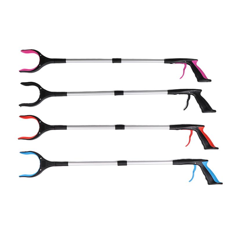 Foldable Reachers Pickers Gripper Extender Hand Aid Tools Portable Garbage Grabber Pick Up Tools For Pregnant Women Elderly