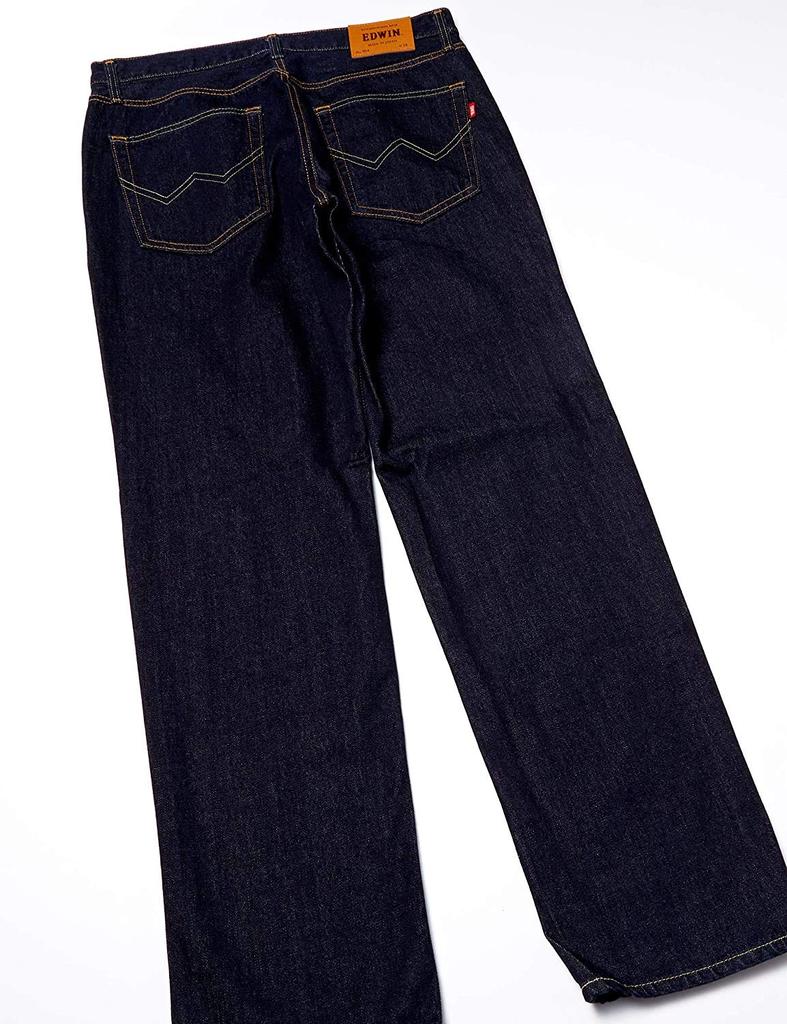 Edwin Jeans Loose Straight Denim Made in One Size 33 E404, Pants, Japan, Men's, Wash,