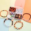 Halloween DIY Jewelry Making Kit Soft Clay Alphabet Beads for Crafting Unique Handmade Bracelets And Accessories