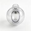 1PcsWall Hanging Bird Food Cup Anti Splashing Transparent Bird Feeding Bowl Detachable Plastic Parrot Feeder Drinker