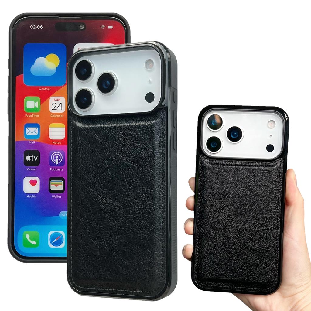 For iPhone 17 Pro Case Detachable 2 in 1 Magnetic Closure PU Leather Wallet Phone Case