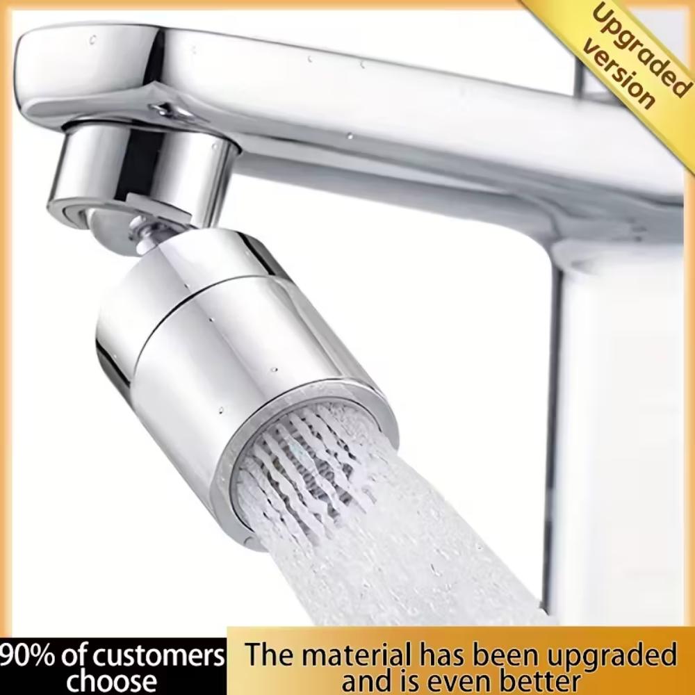 Faucet Sprayer Accessories, 360° Rotatable Dual-function Dual-flow Water Tank Aerator, Rotating Faucet Aerator Dual Sprayer, Fau