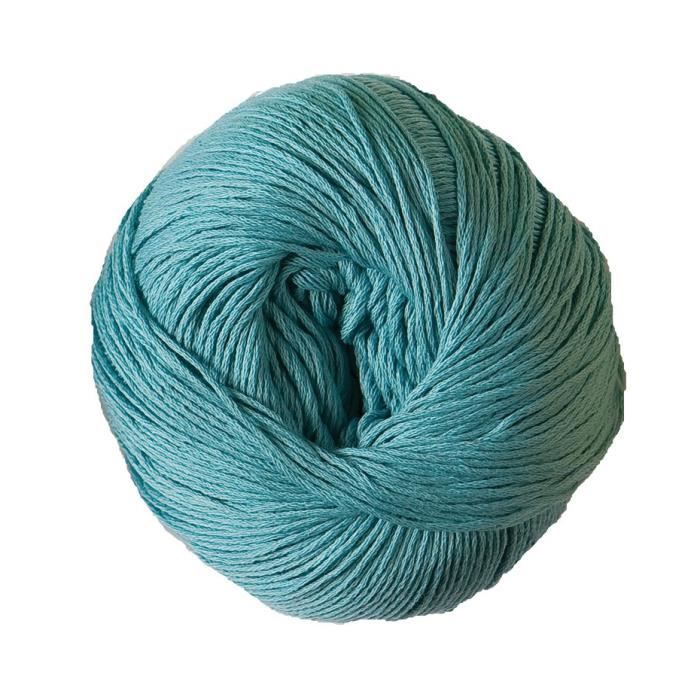 NATURA Fil Coton Pelote de 50 grs N25 azul