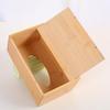 Bamboo Wood Paper Towel Box - Modern Desktop & Car Storage, Creative Bamboo Material, Suitable for Home.