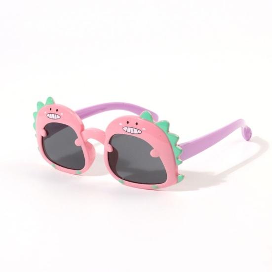 Children Sunglasses Girls Boys Cute Cartoon Dinosaur Glasses Sun Protection Eyeglass Fashion Kids Party Eyewear Accessories