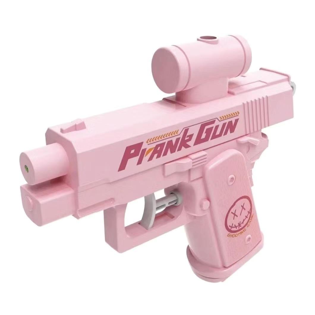 Mischievous Water Gun Toy Handheld Manual Two-Way Water Gun Prank Water gun Toy Trick  Double Directional Water Spray Mini Gun 16cm