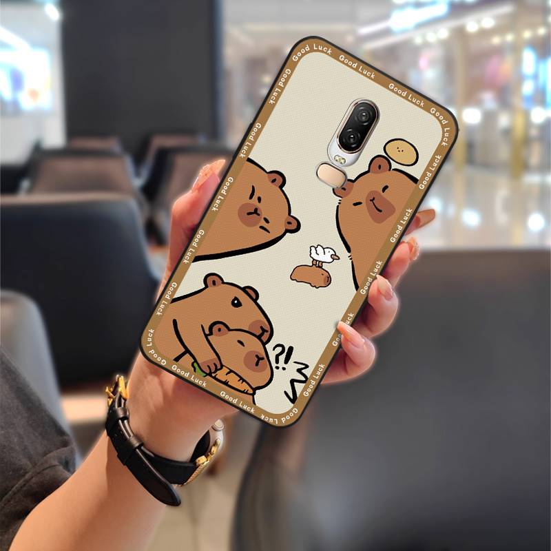 Nárazuvzdorné Vodotěsné Pouzdro na Telefon Pro OnePlus 6/1+6 Odolné proti Nárazům Silikonové Prachotěsné Graffiti Kreslené Zvířata Roztomilé Odolné