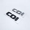 Buchstaben-Emblem für Mercedes Benz CDI CGI TDI 4Matic, Auto-Styling, Kofferraum-Namensschild, Logo-Aufkleber, flache Schriftarten, silberfarben glänzend