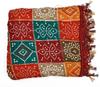 TreegoArt Fashion Women's Rajasthani Printed Traditional Silk Bandhej Dupatta Chunni Scarf