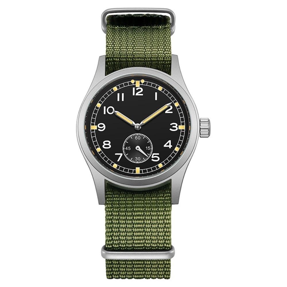 Analog Quartz Wristwatch Small Second Sub-Dial Retro Watch Vintage Luminous Watch Outdoor