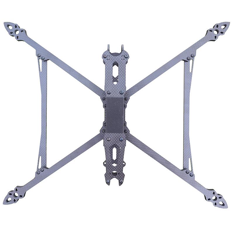 MARK4 V2 Carbon Fiber Drone Frame - FPV Racing, 8/9/10 Inch, Long Endurance.