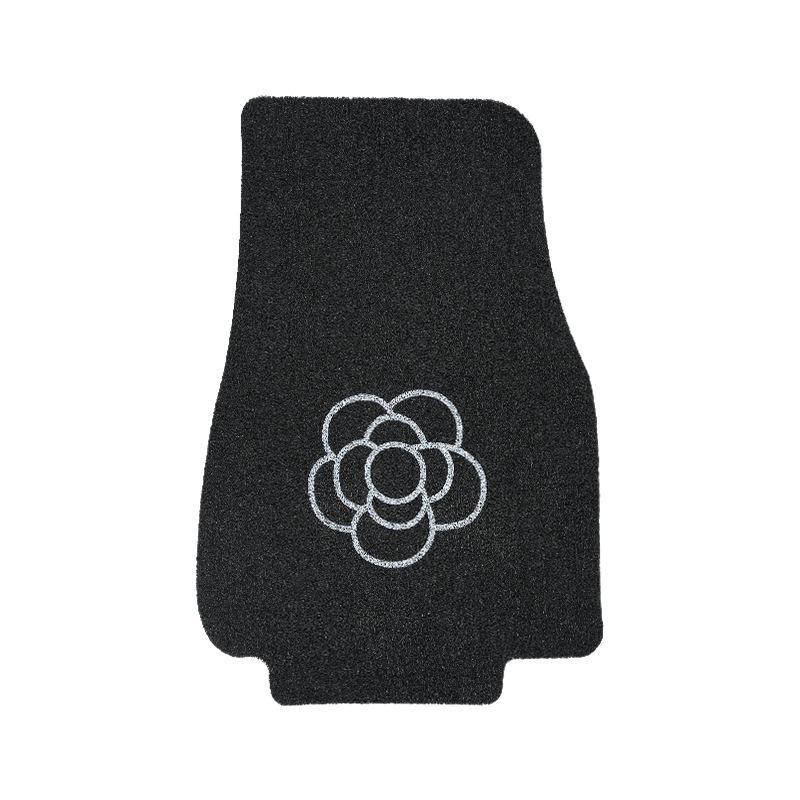 Tesla Model 3 & Model Y Custom Silk Ring Non-Slip Floor Mats - Full Surround Interior Foot Pads