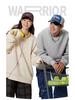 Men's 2024 Winter Thick Lambswool Hoodie - Round Neck, Solid Color, Long Sleeve, Velvet-Enhanced Warm Fleece.