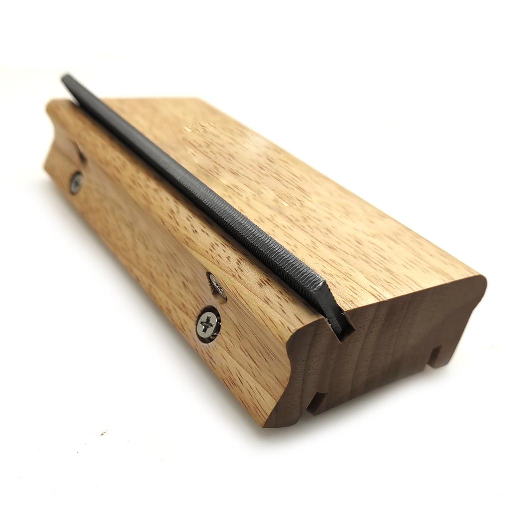 3/23/35-degree Tone End Bevel File Three-in-one Tone File Guitar Tone End Trimming and Chamfering Tool