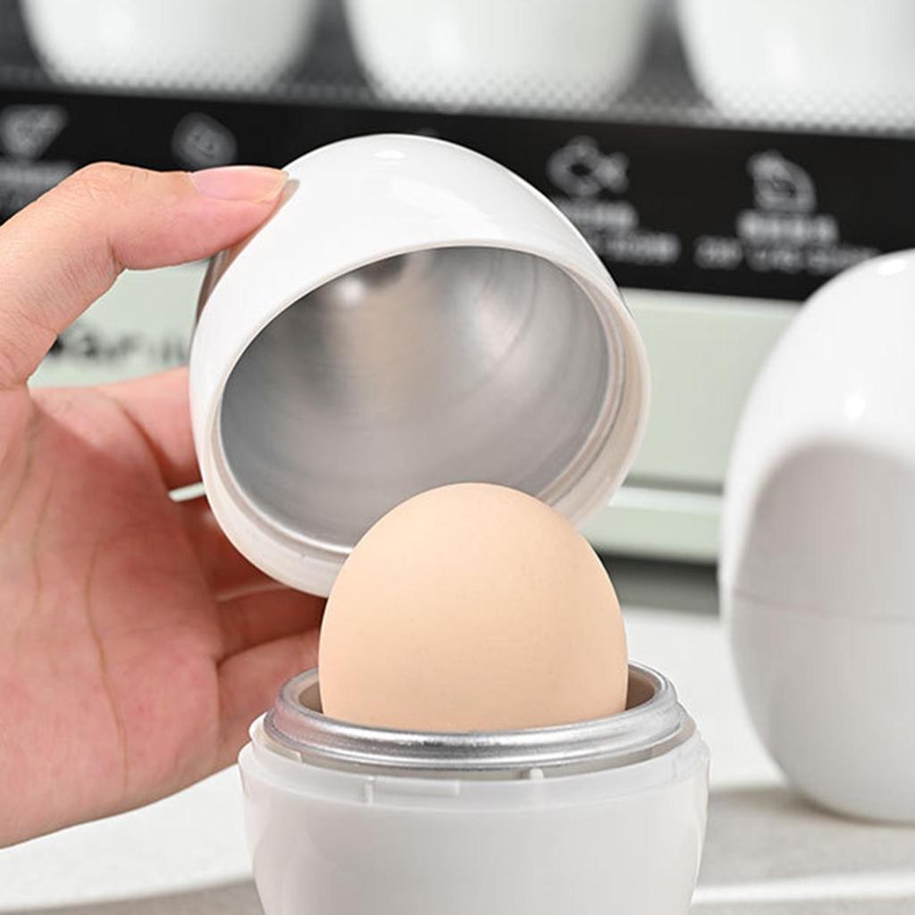 Microwave Egg Boiler Eggy Microwave Egg Poachers Cooker Steamer Box for Chicken and Quail Eggs Kitchen Tools Egg Tools