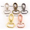 10pcs Lobster Swivel Hooks,Snap Hook Metal Swivel Clasps Bag Purse Hardware Oval Gate Swivel Snap Hook Purse Clip