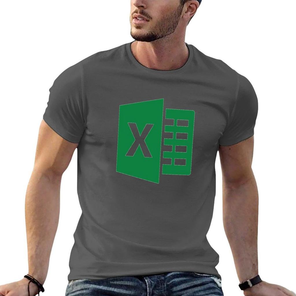 Excel T-Shirt cotton t shirts high quality man t shirts graphic t shirts designer T-Shirt