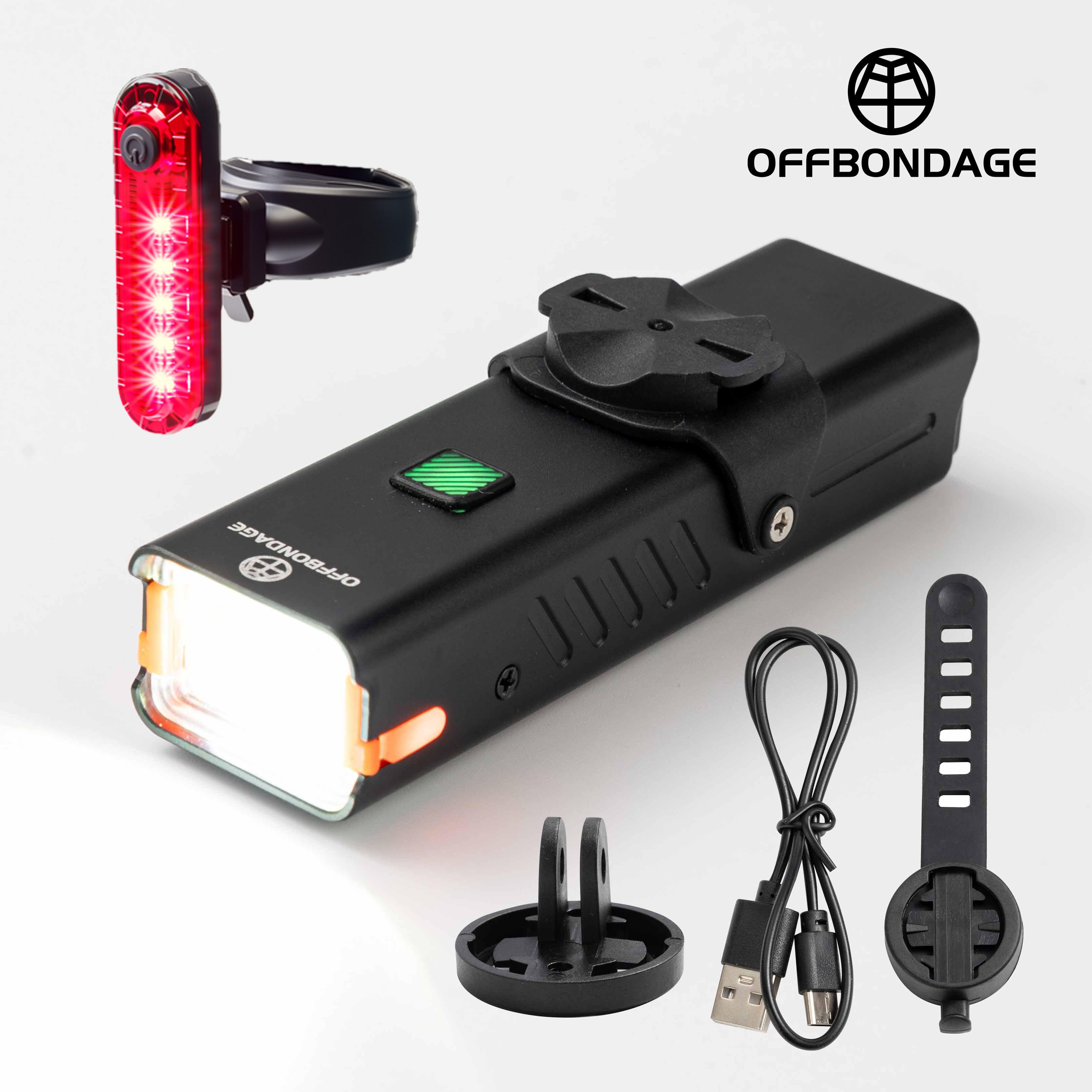 OFFBONDAGE 1000LM Bicycle Light Front Bike