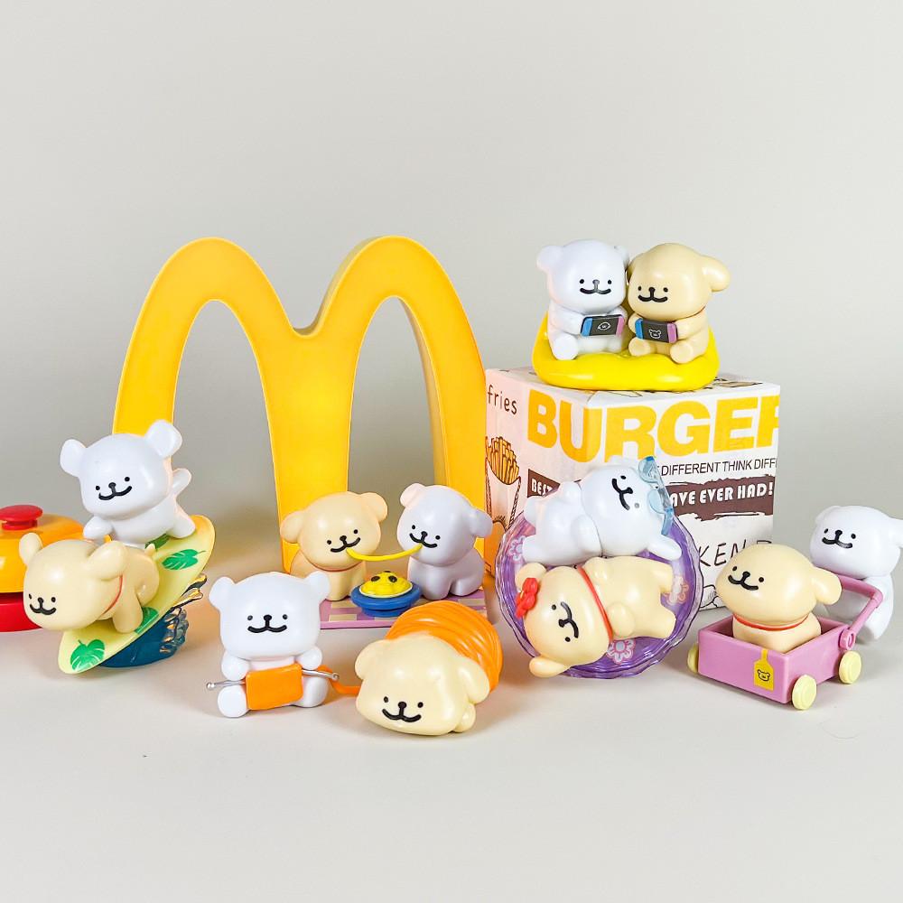 Anime Maltese Pvc Model Set With 6 Pieces For Desk Display And Collectors