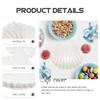 10pcs Plastic Shell Candy Boxes Biscuit Treats Holder MakeUp Jewelry Storage Boxes Baby Shower Wedding Birthday Party Favor