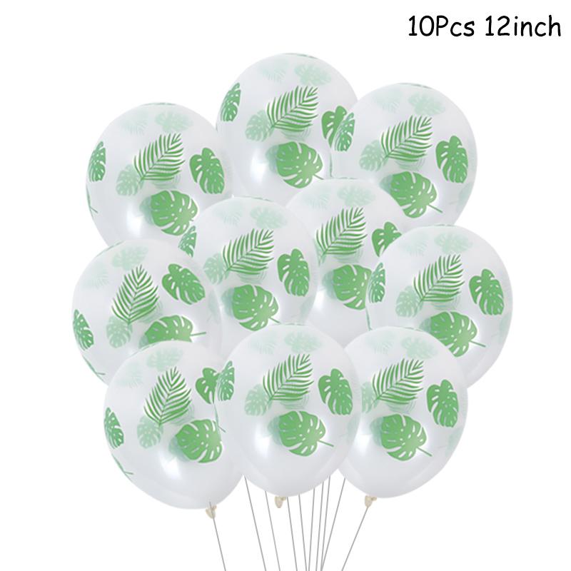 Hawaiian Party Decorations Hawaii Palm Leaves Bunting Banner Luau Aloha Flamingo Summer Tropical Party Birthday Wedding Decor