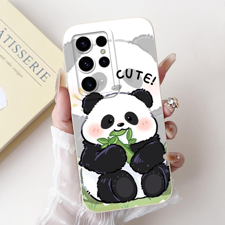 Cool Soft Silicone Case For Samsung Galaxy S24 / S24Plus / S24Ultra / S24 FE Phone Case Shockproof Matte Back Cover S24+ Funda