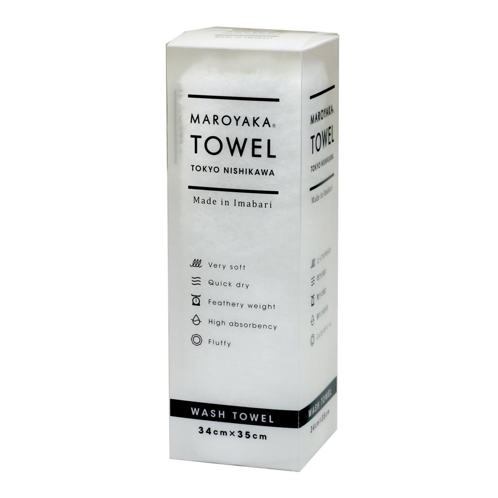 Nishikawa Imabari Towel Wash Towel Soft and Fluffy Extra Soft Twisted Yarn Quick Drying Plenty of Volume Lightweight Smooth Cotton Made In Japan White