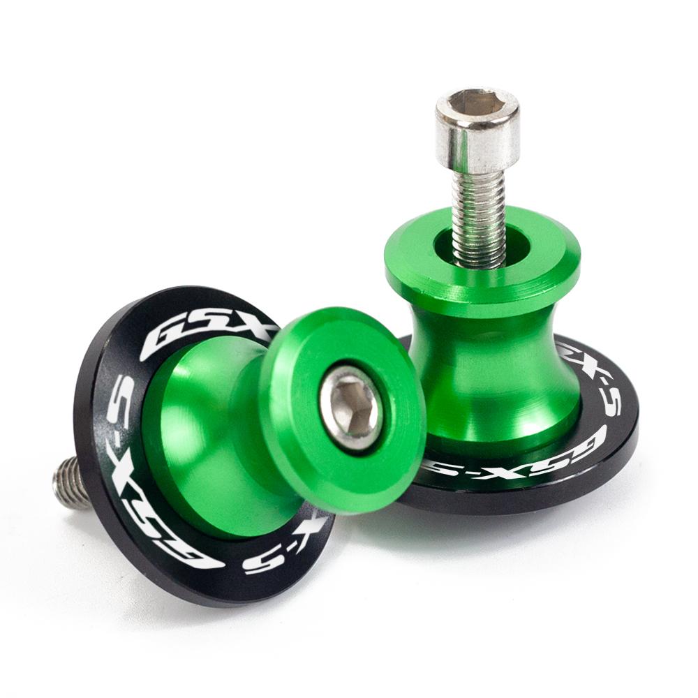 

Новинка для SUZUKI GSX-S750 GSX S750 GSX-S 750 GSXS750 2011-2022 M8, слайдер-подставка для маятника, винты, аксессуары для мотоциклов зелёный