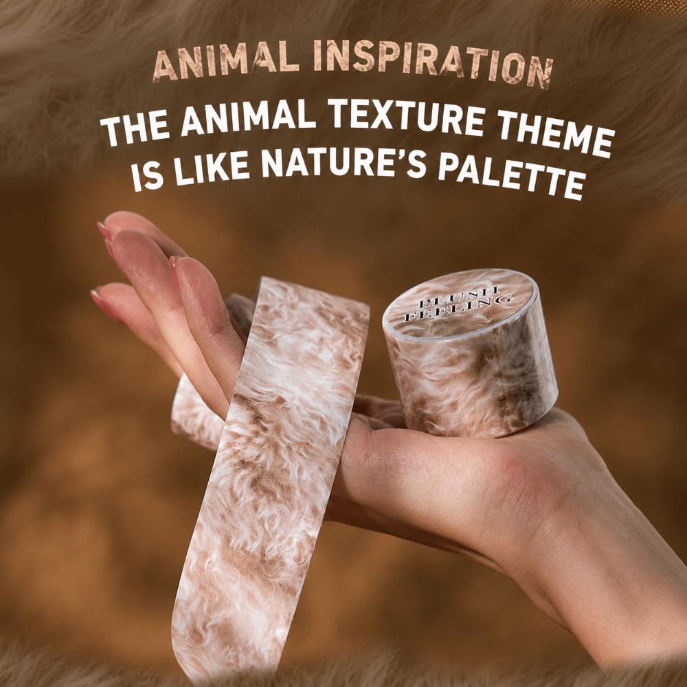 Fluffy Texture Washi Tape Collage Scrapbooking Stationery Stationery Decoration