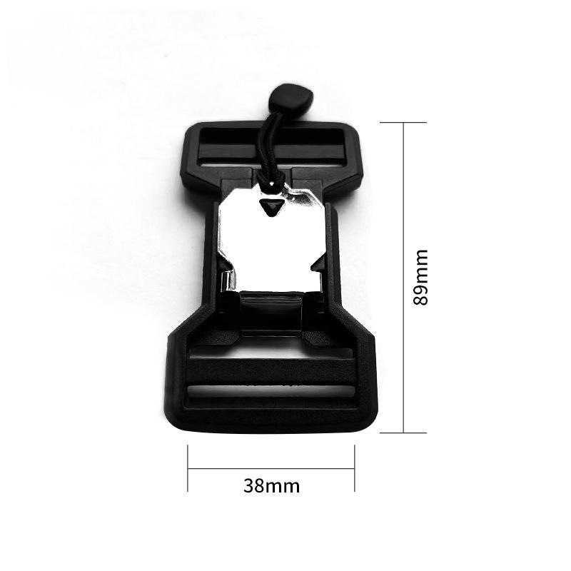 Adjustable Magnetic Plastic Buckle for Handbags & Tactical Belts (20-51MM)