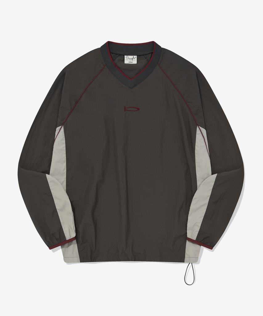 PHYSICAL DEPARTMENT P-Active Colorblock T-Shirt Charcoal