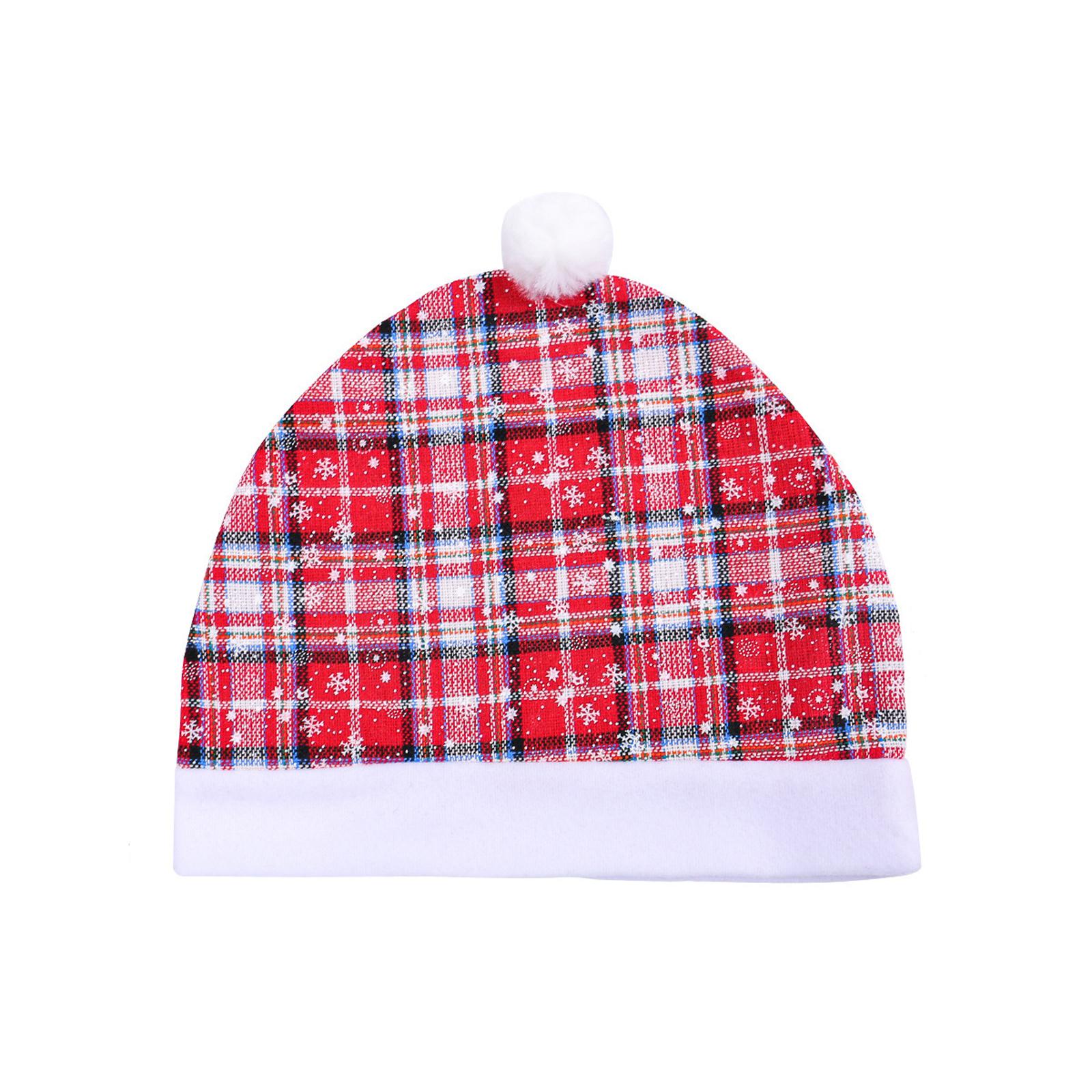 

Claus Hat For Car Seat Christmas Car Decor Interior Accessories Head Rest Cover Protector Universal For Most Car Headrests Dustroof Cover One Size