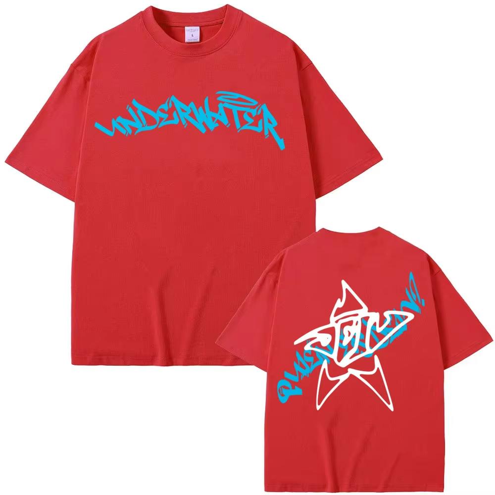 2025 Rapper Quien Es Dei V Underwater Graphic Mens Women Hip Hop Pop Music 100 Pure Cotton Printed Tshirt High Quality