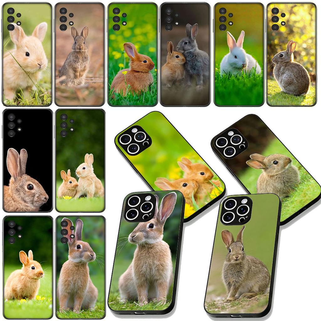 Rabbit Phone Case for Xiaomi Redmi Note 12 11 10 A3 Pro 10A 10C 12C Note12 5G Protective Cover