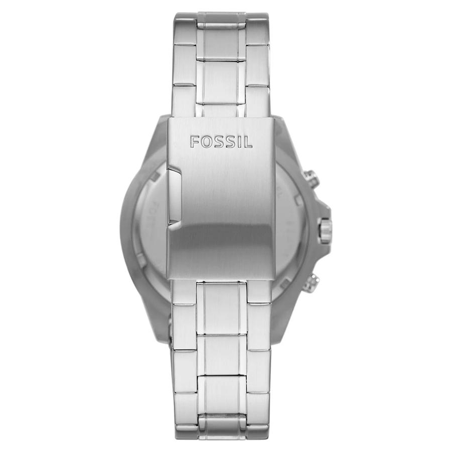 Fossil Garrett Men's Chronograph Watch - Blue Dial Stainless Steel Strap FS5623