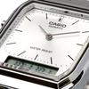Casio AQ-230A-7AMQY Analog-Digital Quartz Watch, Silver