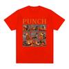 Punch The Monkey Baby Zoo Funny Meme Tshirts Unisexs Women Clothing Casual Cotton Tshirt Fashion Oversized Short Sleeves T Shirt