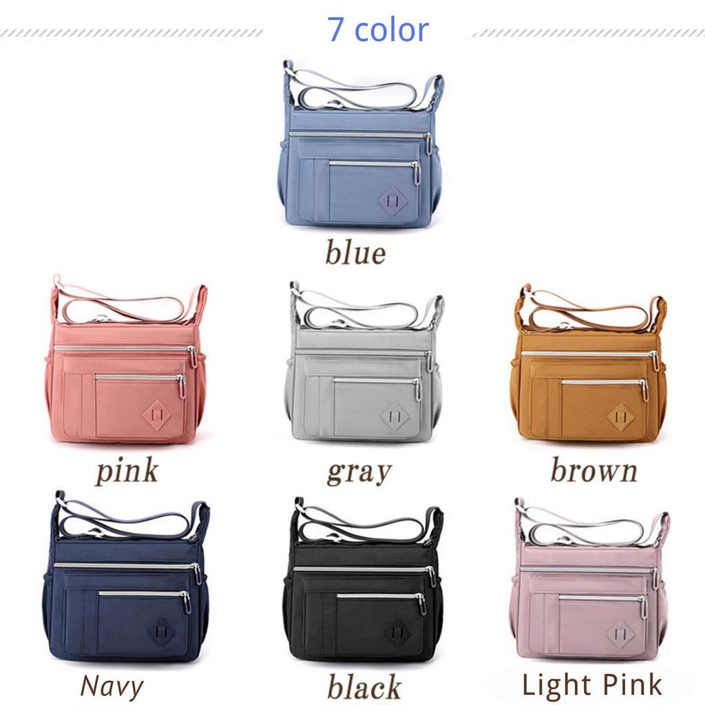 Betaly Shoulder Bag for Water Small A Blue [Betally] Women, Mother's Bag, Crossbody, Shoulder, Nylon, Lightweight, Repellent, Pocket, 2-Way, School,