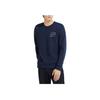 Anta Training Series Logo Print Sweatshirt Men sweatshirt Blue 152317725-2