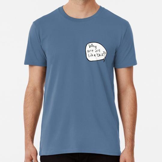 Why Are We Like This Heartstopper Size S to 5XL Made in the USA T-Shirt Unisex T-Shirt XL