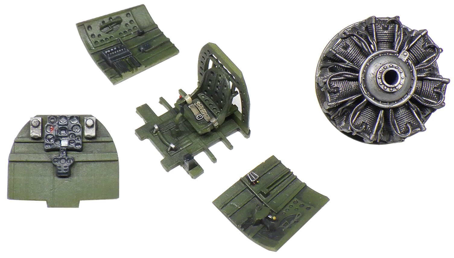 

HMA Shoki Detail Up Parts for Plastic Models 153 1/72 Ki44-II (Airplane)