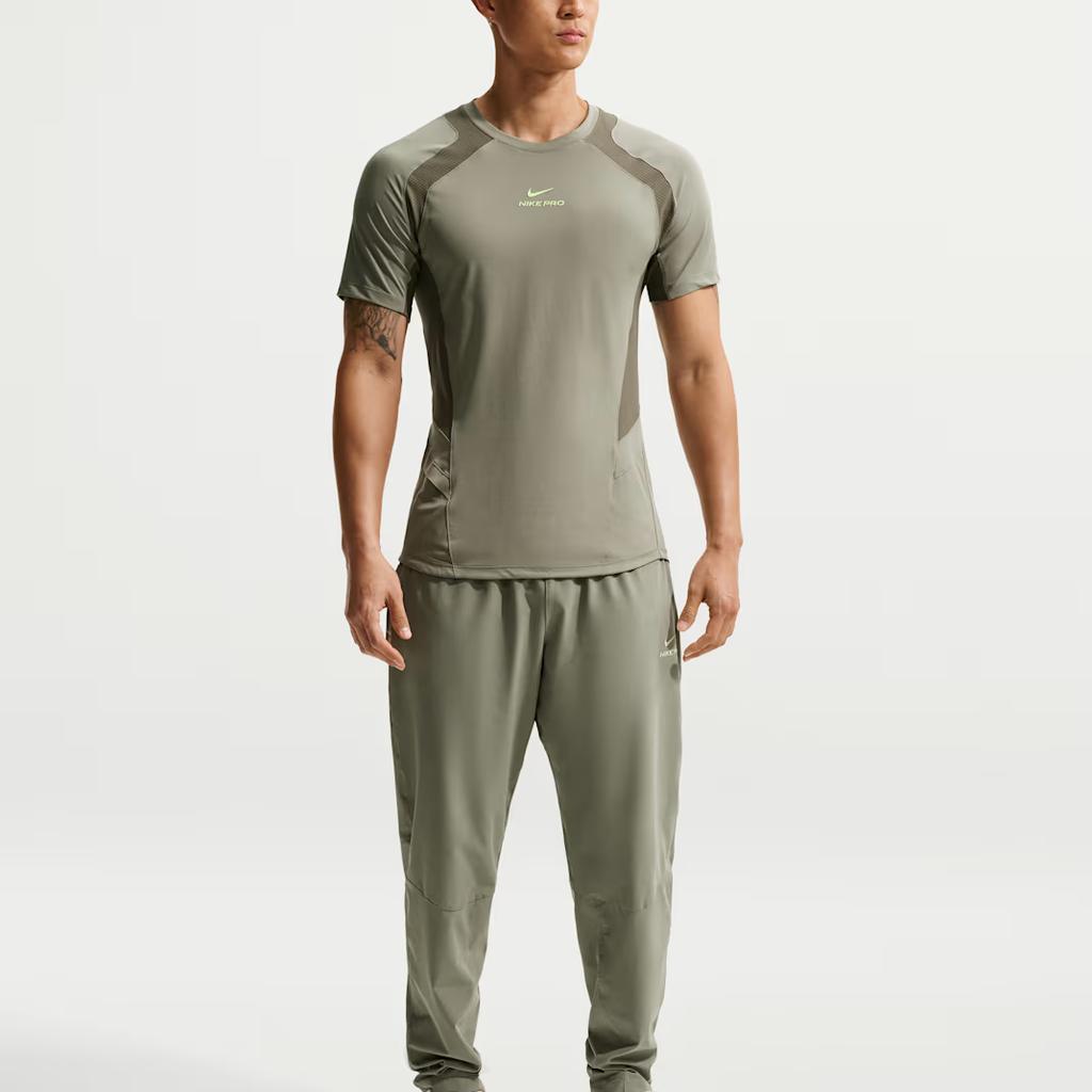 Nike Dri-FIT ADV Pro Training Fitted Short Sleeve Workout Shirt Men Tops IF2215-320