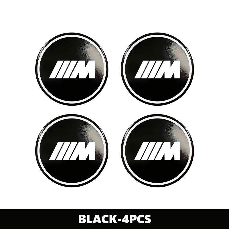 4pcs 56mm Car Aluminum Logo Wheel Center Hub Cap Badge Sticker For BMW M Performance Alpina M3 M5 M6 X1 X3 X4 X5 G20