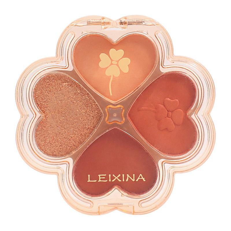 Lucky Clover Eyeshadow Palette Four Colours Eyeshadow Not Easy To Take Off Pure Lust Ambient Matte