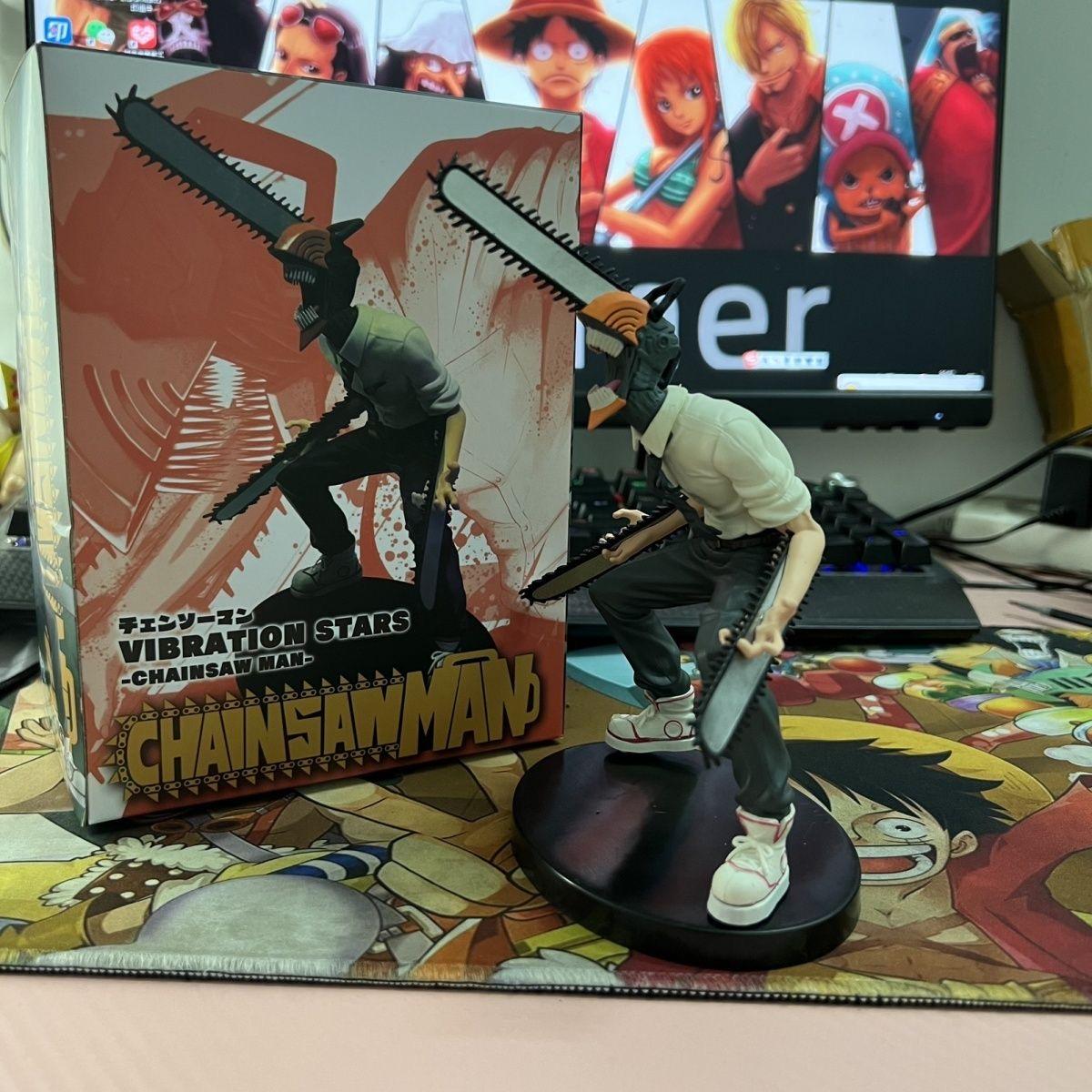 Yiran Toy 1 19Cm Chainsaw Man Denji Anime Figure Denji/Power Action Model 1560 Chainsaw Man Denji Figurine Adult Collectible Figure Doll Toy Premium Quality
