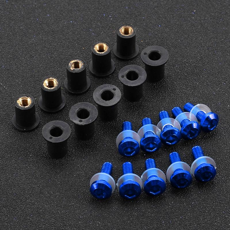 Fastener Nuts Windscreen Windshield Screw Mounting Bolts Motorcycle FOR BMW S1000R S 1000 RR XR R 850 900 R RT R1250GS HP F900XR