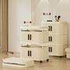 Folding Storage Cabinet Storage Box Multi-layer Wardrobe Multi-layer Clothes Storage Cabinet Foldable Transparent Storage Cabinet