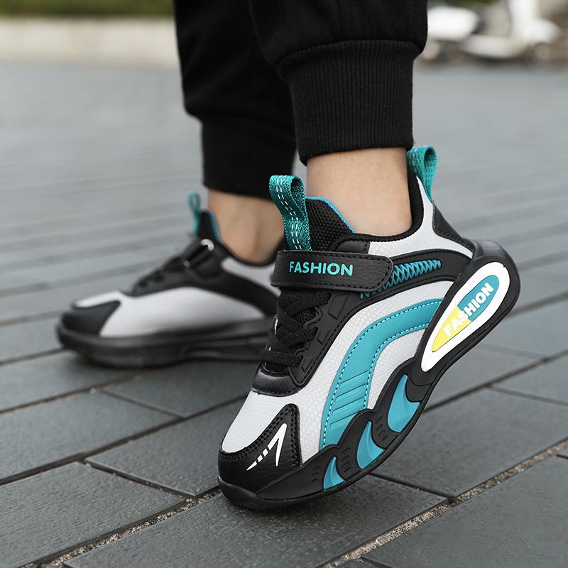 Zapatillas Deportivas para Niños Niñas de 3 a 12 Años Otoño Invierno Casual Cuero Caminar Tenis Deporte Correr Zapatos para Niños