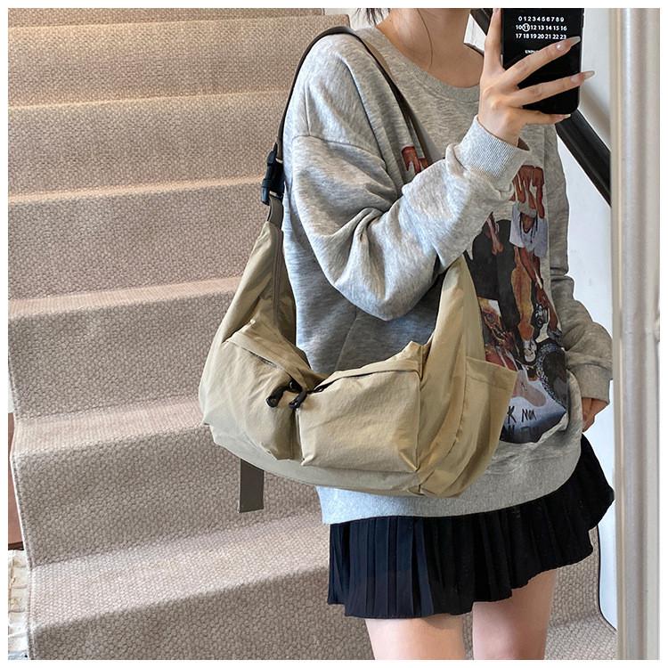 IELGY Foreign Trade Autumn Winter New Style Large-Capacity Nylon Fashion One-Shoulder Messenger Bag