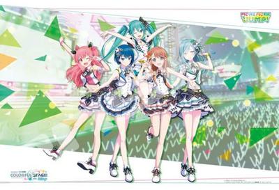 Ensky Projekt Sekai Kolorowa scena Feat. Hatsune Miku MOREMOREJUMP Puzzle 300 elementów 260 x 380 mm Papier 300-1928